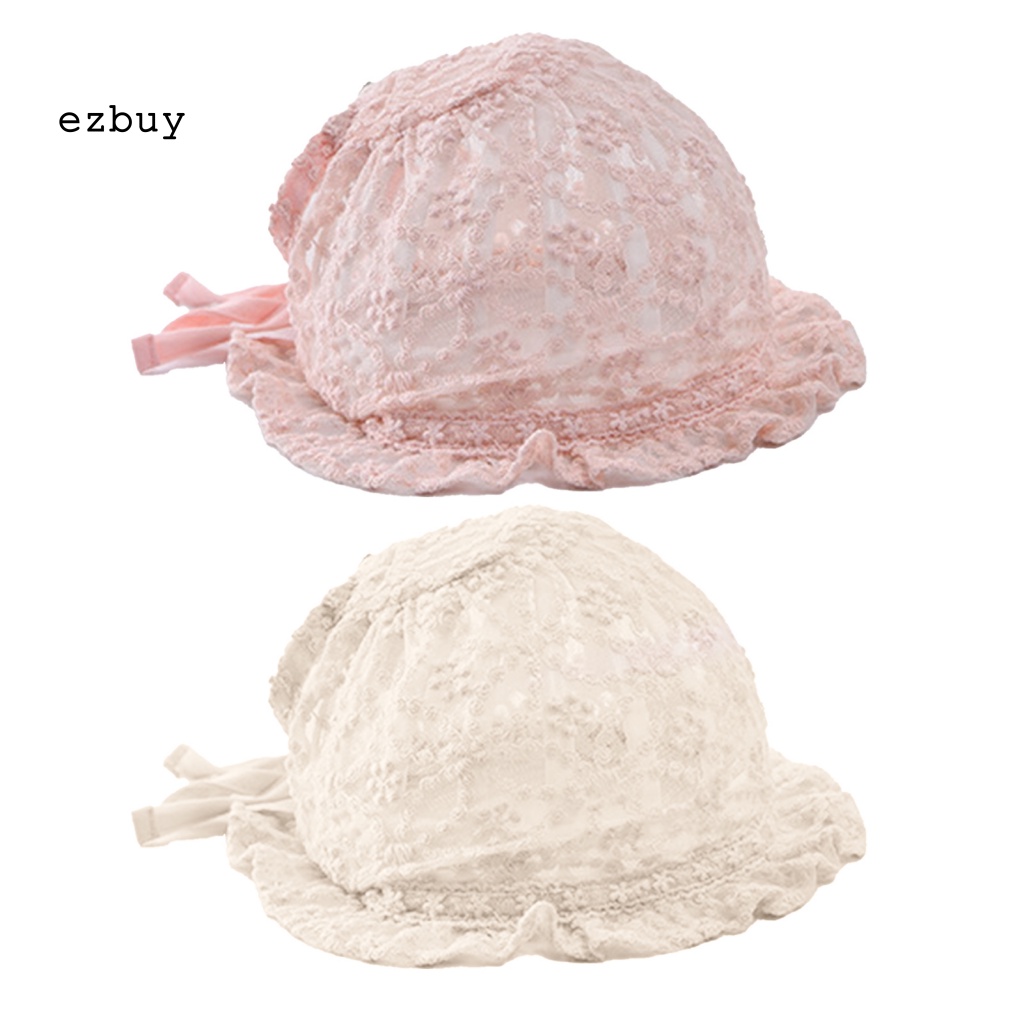 Mũ Lưới Thoáng Khí In Họa Tiết Hoa Xinh Xắn Thời Trang Mùa Hè Cho Bé