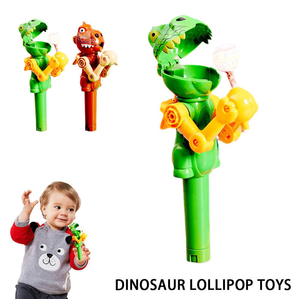 Hộp Đựng Kẹo Mút / Robot Khủng Long Bằng Nhựa ABS S3A9