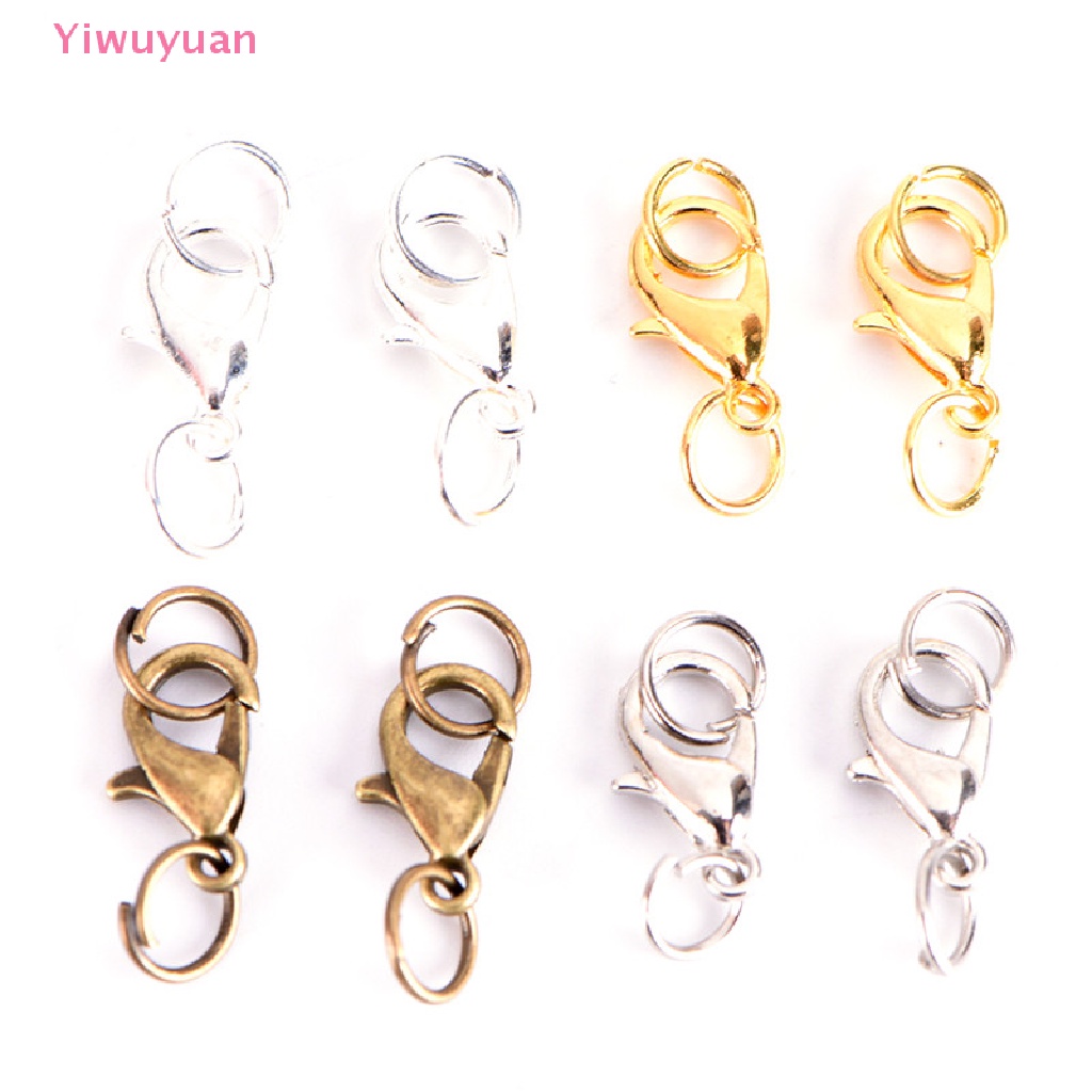 Bộ 20 Móc Càng Cua Làm Trang Sức Bằng Hợp Kim DIY Mới