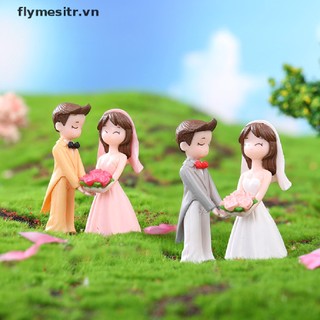 1 cặp tượng cặp đôi tình nhân mini dễ thương trang trí tiểu cảnh