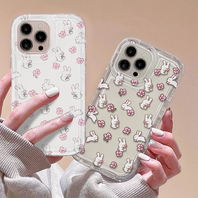 Ốp Điện Thoại Silicon TPU Mềm Trong Suốt In Họa Tiết Dễ Thương Cho IPhone 14 12 13 Pro Max 11 XS XR X 8 + 7 Plus