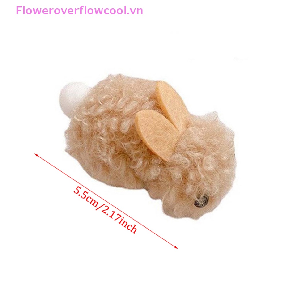 Kẹp Tóc Hình Thỏ Bông Dễ Thương Cho Bé Gái