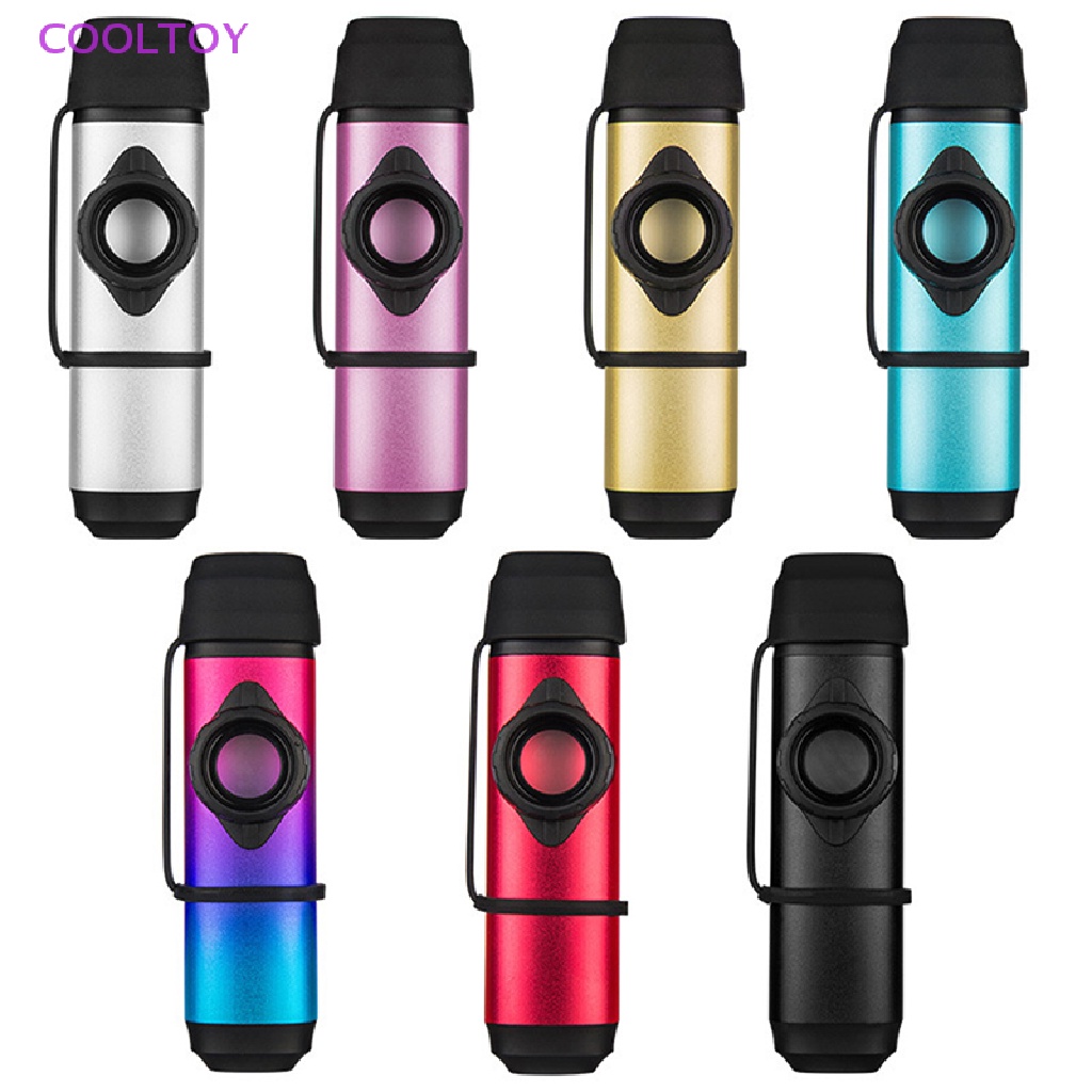 Cooltoy 1 Nhạc Cụ Kèn Kazoo Bằng Hợp Kim Nhôm Chuyên Nghiệp Kazu Woodwind Đồ Chơi