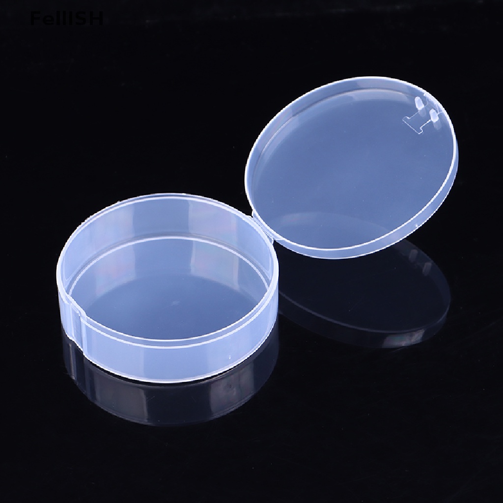 Hộp Đựng Mút Trang Điểm Hình Tròn Trong Suốt Tiện Dụng 439br