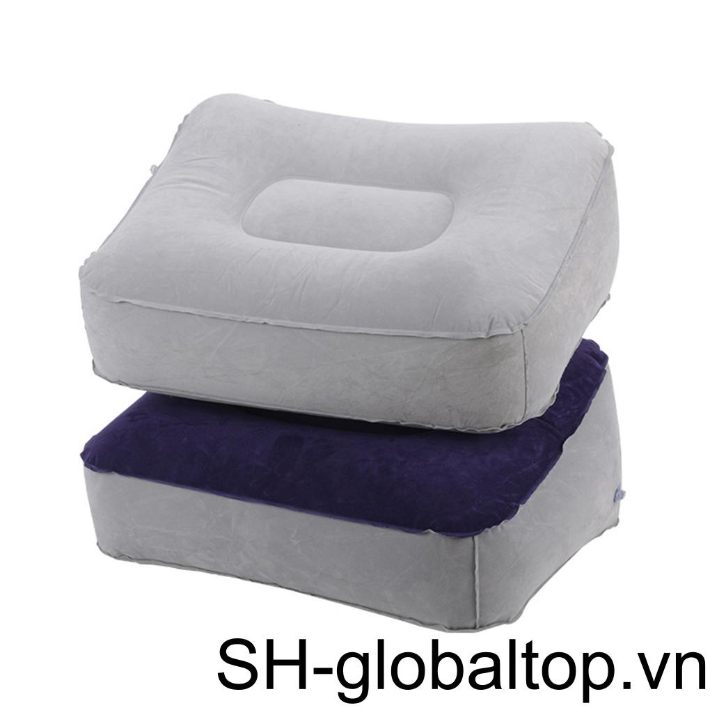 Đệm Kê Chân Bơm Hơi Tiện Dụng Khi Đi Du Lịch