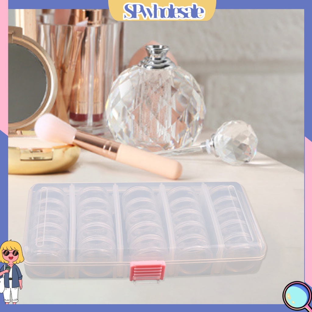 <SPwholesale> Hộp Đựng Trang Sức Chia 25 Ngăn Chống Bụi / Nước Tiện Dụng