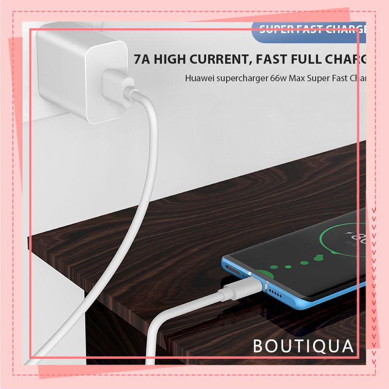 Dây Cáp Sạc Nhanh USB 7A 100W Type C Cho Huawei Mate 40 30 Xiaomi Samsung-BA