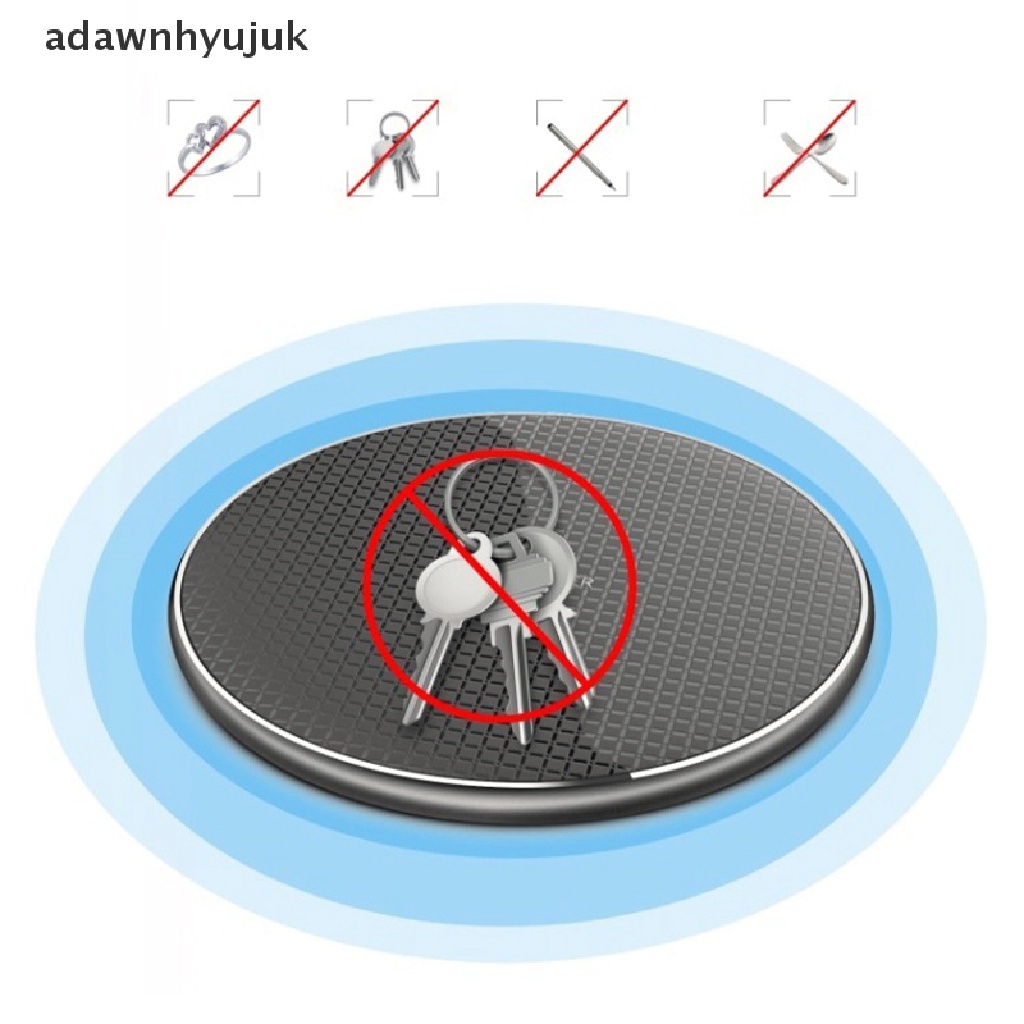 Đế Sạc Nhanh Không Dây adawnhyujuk Cho iPhone 11 Xs XR 8 Plus SamSun-g 20W