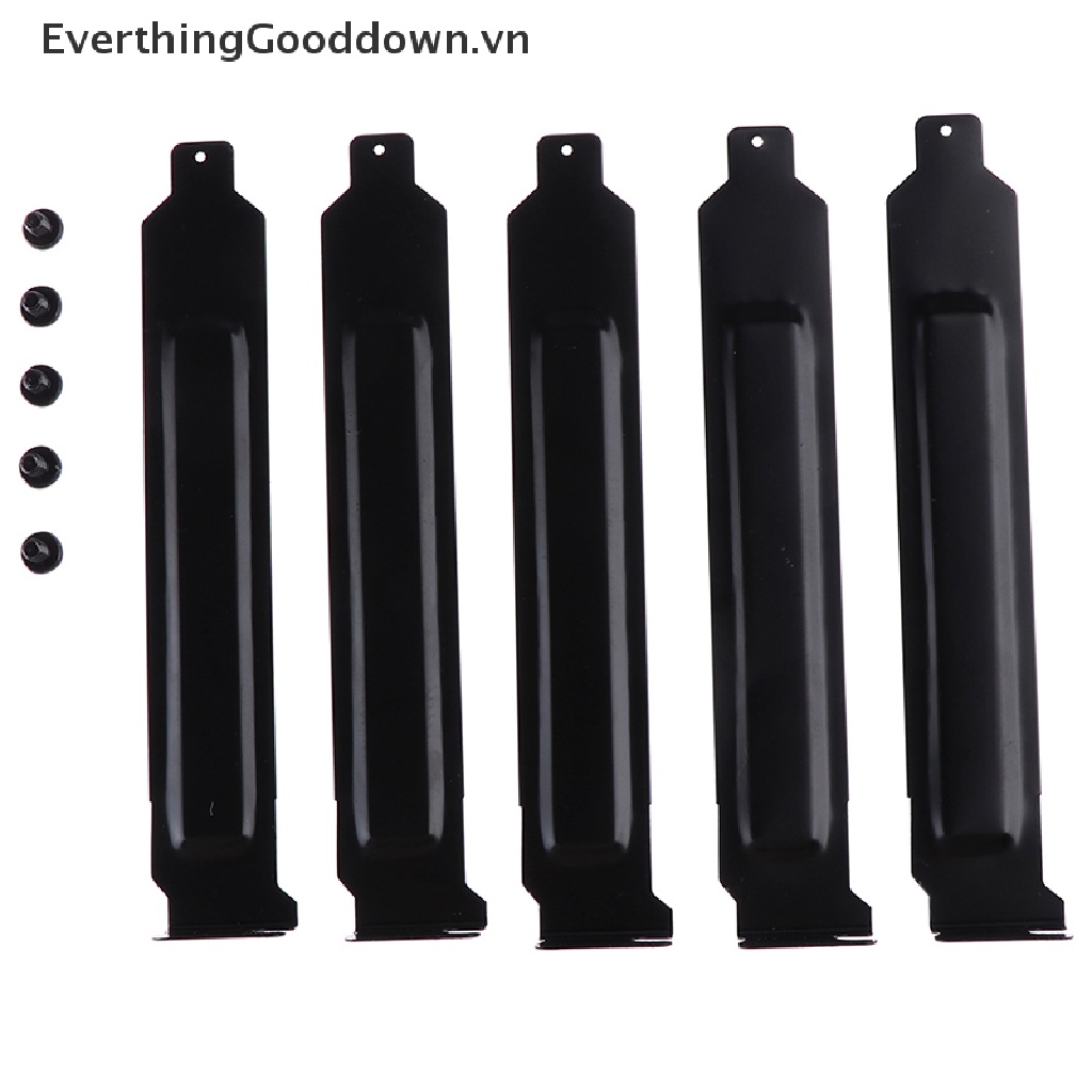 Bộ 5 Tấm Lọc Bụi Bằng Kim Loại Màu Đen Cho PCI vn