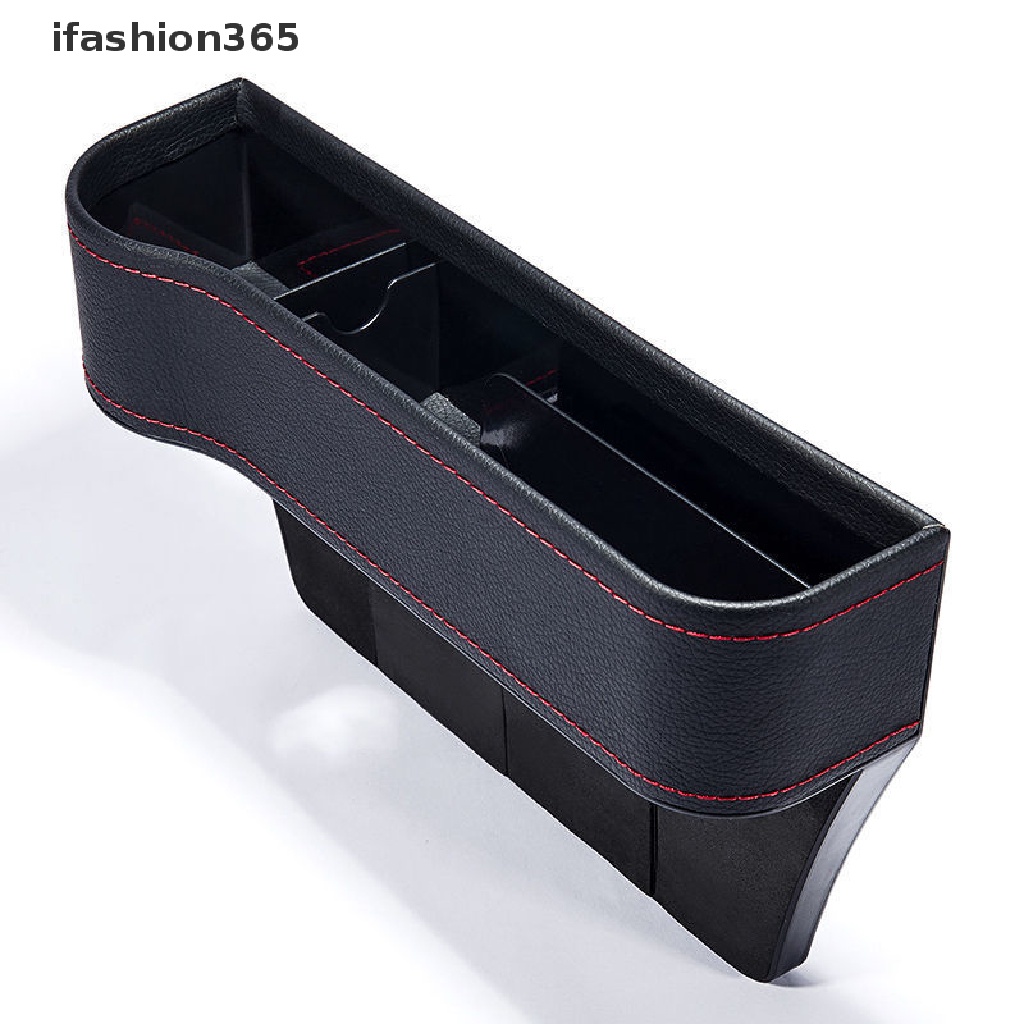 Hộp Đựng Cốc / Đồ Uống Bằng Da Gắn Khe Hở Ghế Ngồi Xe Hơi VN [ifashion365] [ifashion365]