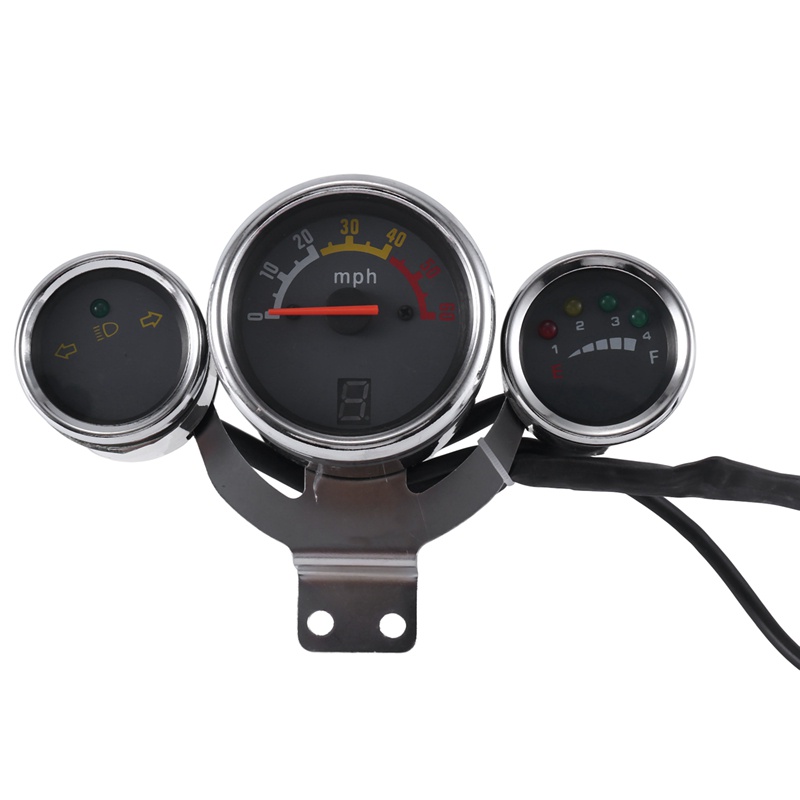 1 Đồng Hồ Đo Tốc Độ Vô Lăng ATV Ba Mét Siêu Bền Dễ Lắp Đặt Cho Longding Big Bull Big Dinosaur Etc.