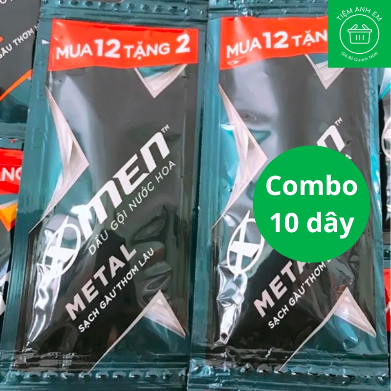 Dây dầu gội X-men các loại 5g/ gói - Gội Xmen