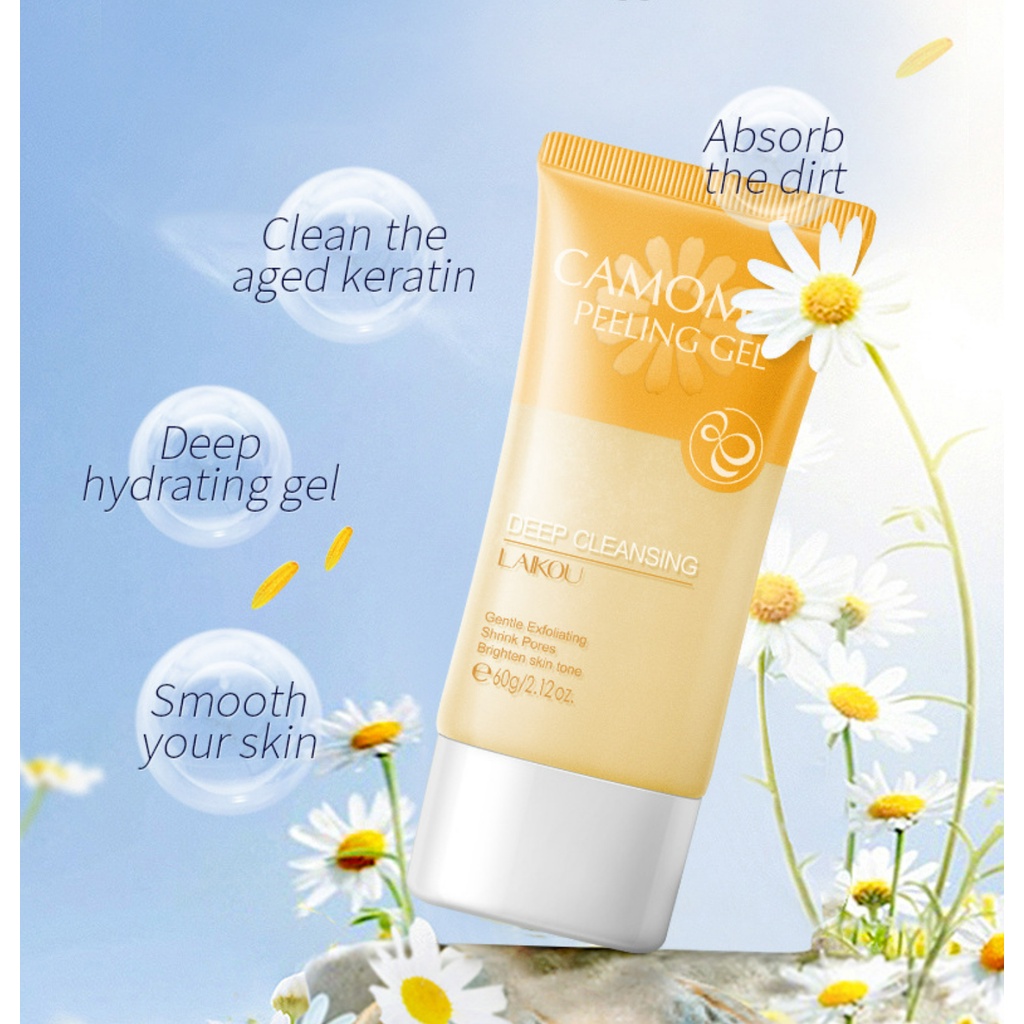 Gel Trà Xanh LAIKOU Tẩy Tế Bào Chết Dưỡng Ẩm Làm Trắng Da