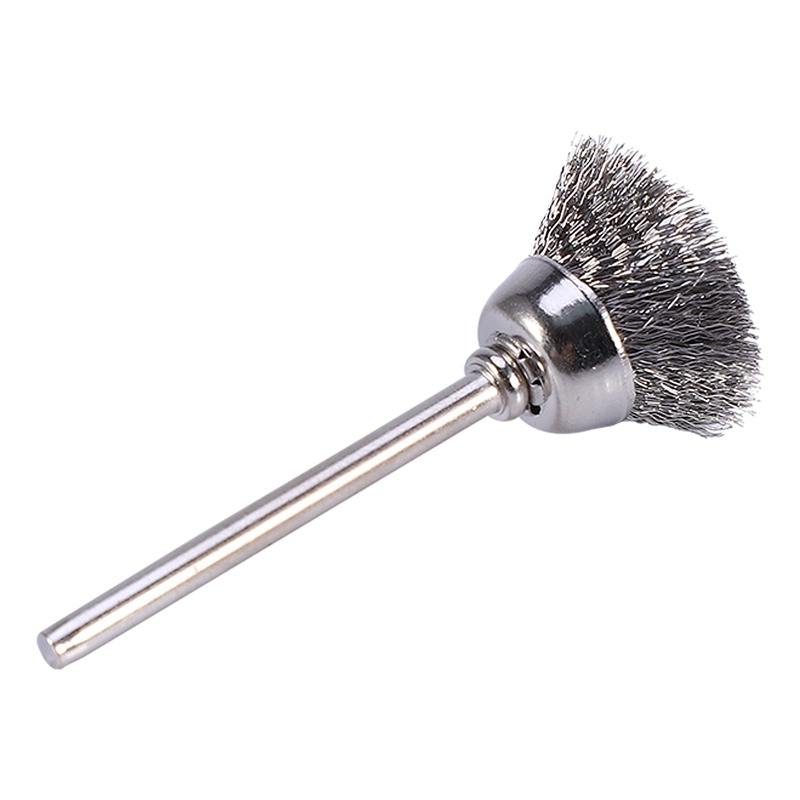 Bộ 5 Chổi Sợi Thép 15Mm Cho Máy Mài Thẳng