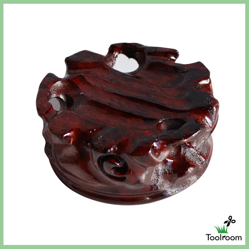 Giá Đỡ Trưng Bày Tượng Điêu Khắc Bằng Gỗ Hình Tròn Ổn Định Cho Phòng Ngủ