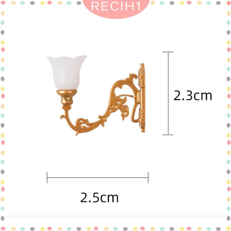 Bộ 2 Đèn Đường Mini 12 Bóng Dùng Trang Trí Nhà Búp Bê