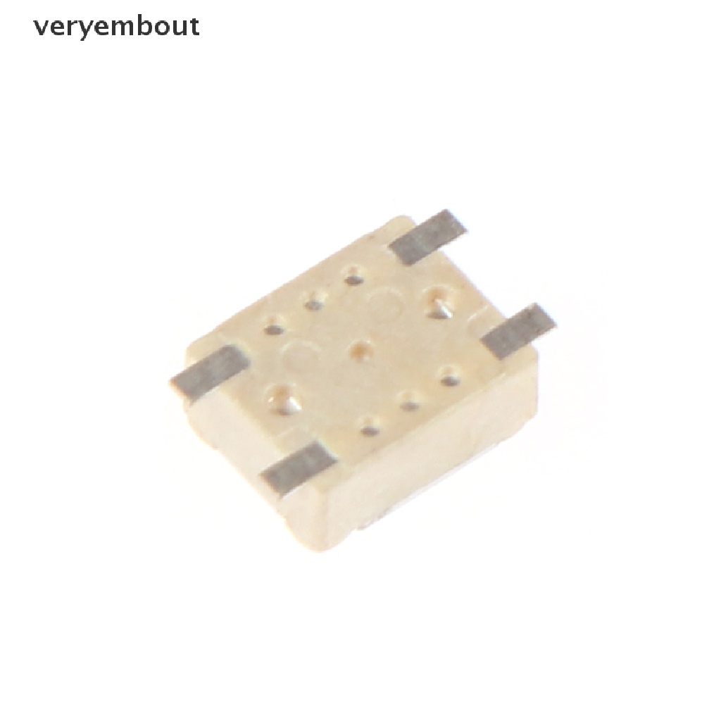 Set 100 Nút Công Tắc 4 Chấu 3 * 4 * 2.5MM SMD Chuyên Dụng Cho Xe Hơi