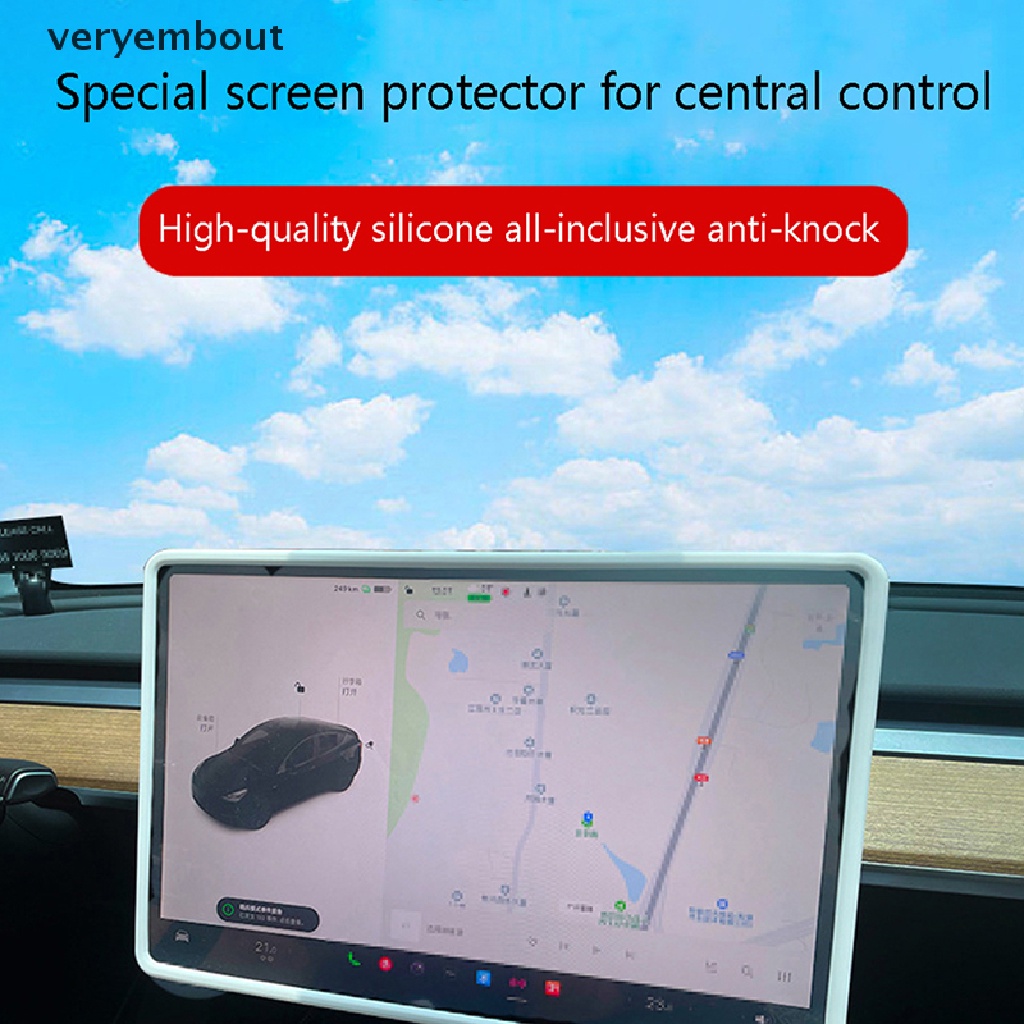 Miếng Silicone Bảo Vệ Màn Hình Định Vị Cho Model 3 Y