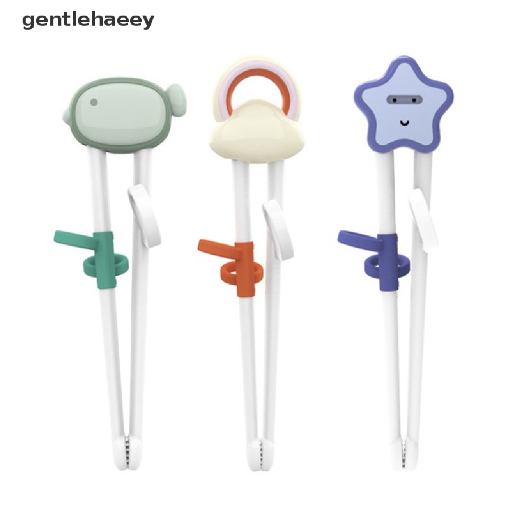 1 Cặp Đũa Tập Ăn Bằng Silicone Có Thể Tái Sử Dụng Cho Trẻ Em