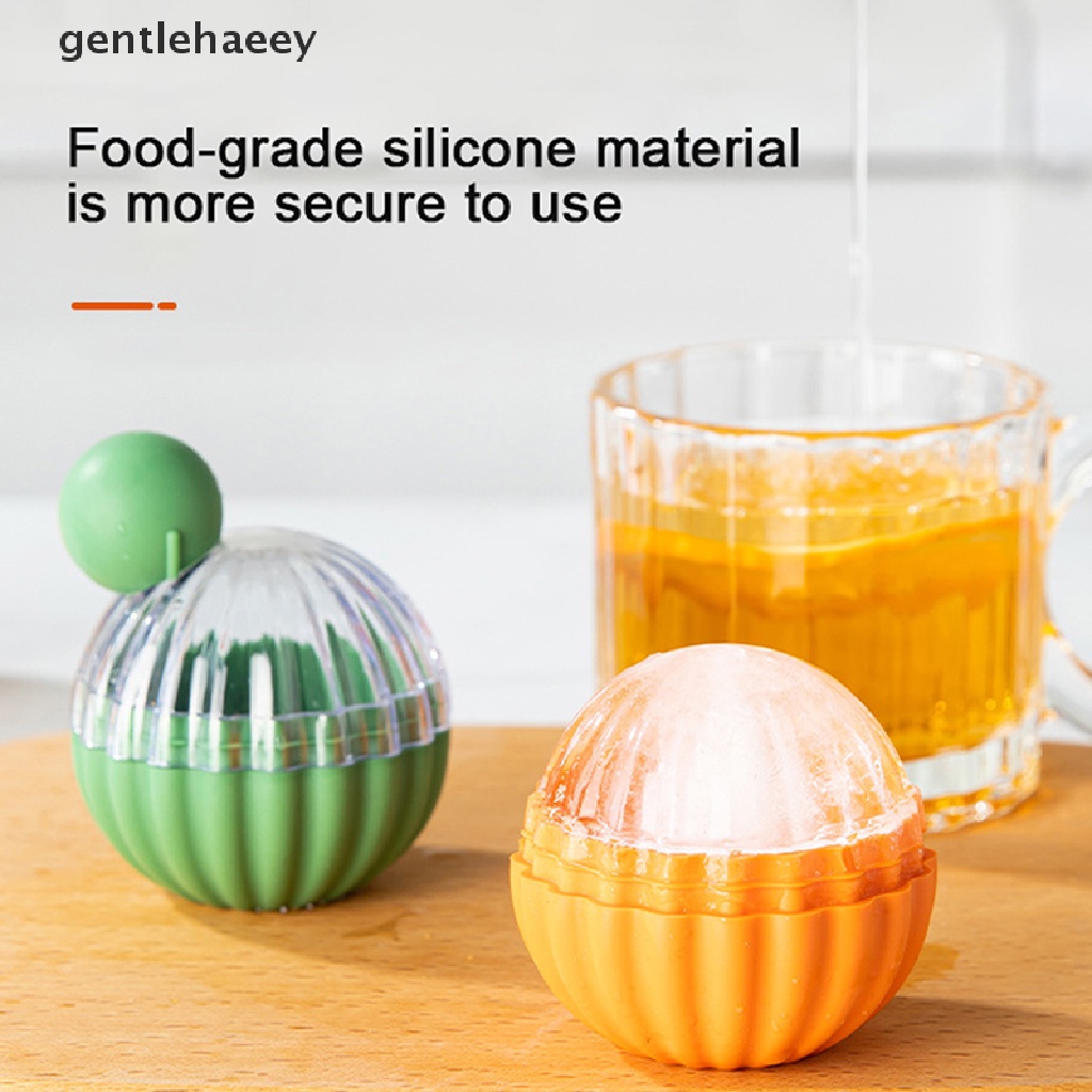 Khuôn Làm Đá Viên Hình Cầu Bằng Silicone