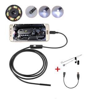 Endoscope Waterproof Borescope Inspection Camera 8 LED Practical Tools,