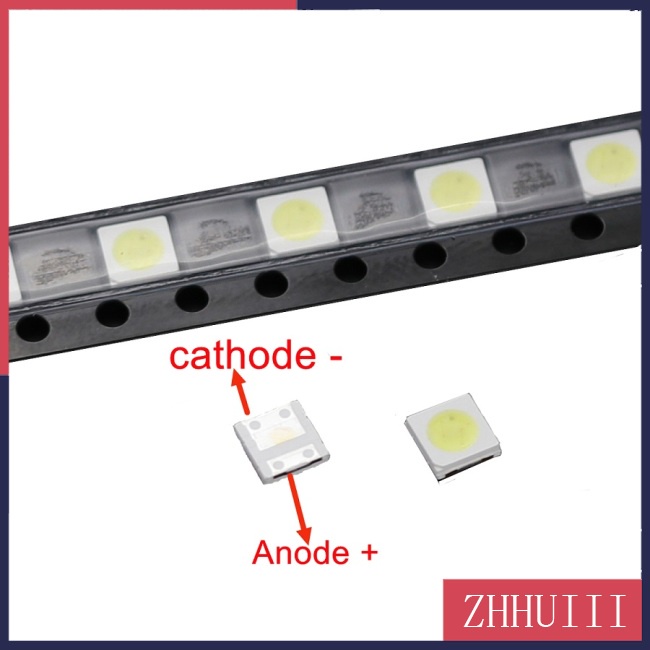 50 / 100 Đèn LED Nền TV 2W 6V / 1W 3V 3535 SMD Chất Lượng Cao