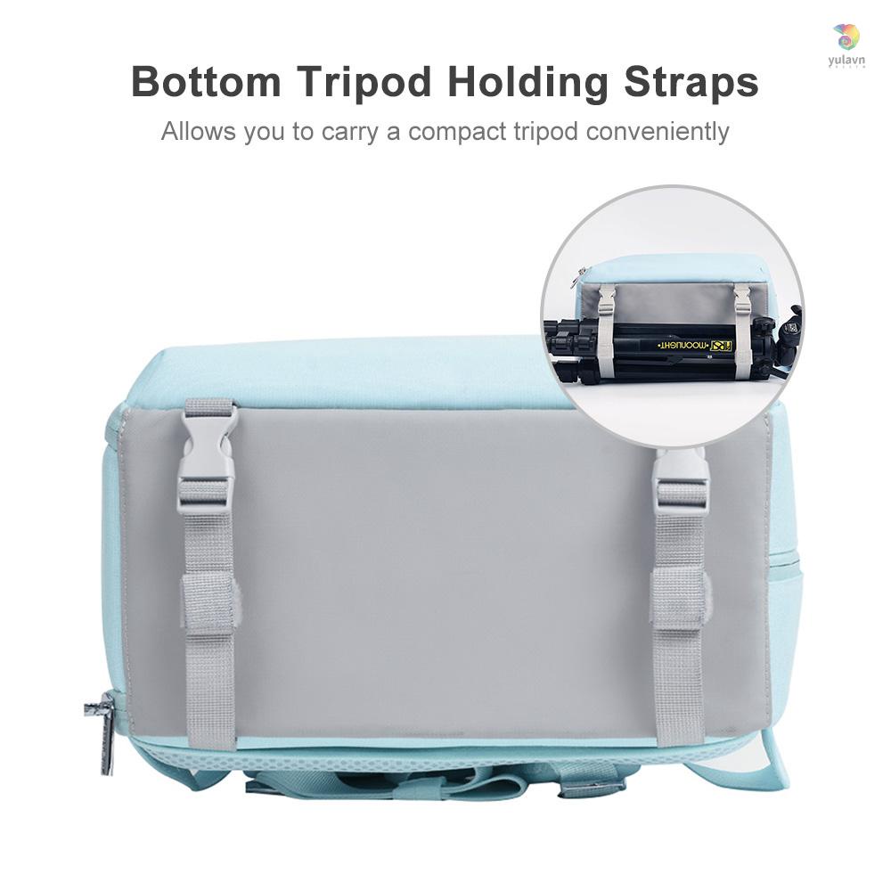 Ba Lô Đựng Máy Ảnh Cwatcun D75 Chống Nước Chống Sốc Kích Thước 14 Inch