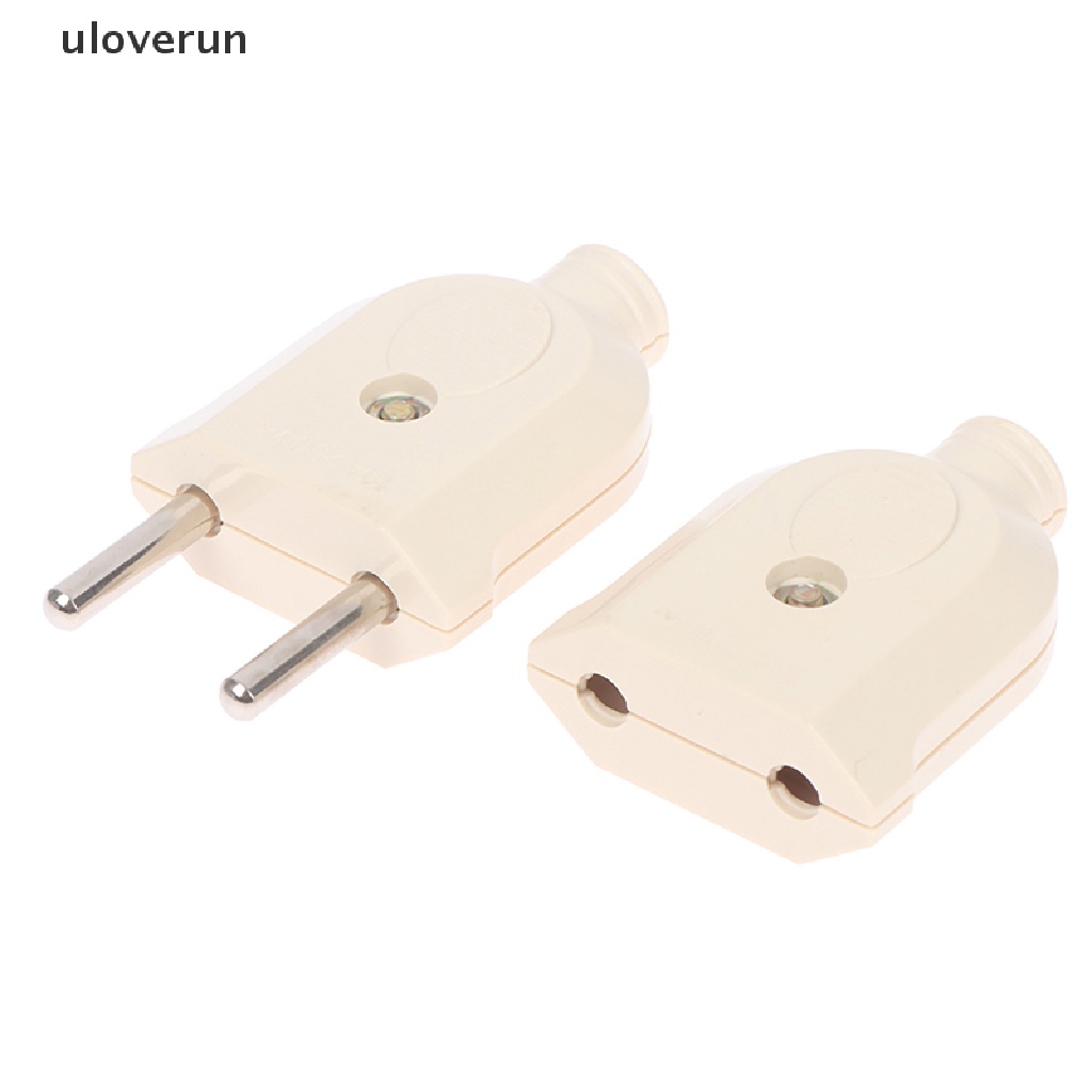 1 Phích Cắm Điện EU 2 Pin AC Tiện Dụng