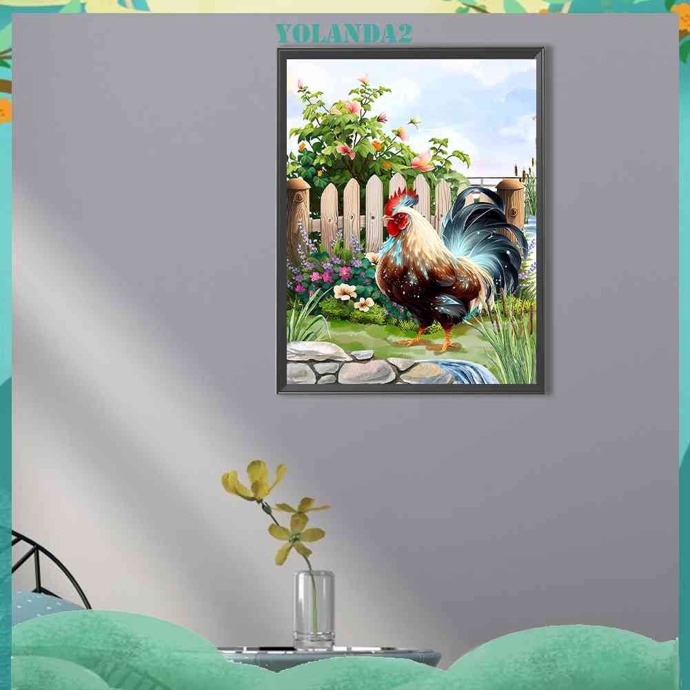 Tranh Đính Đá Kim Cương Toàn Bộ 5D DIY Hình Vẽ Nghệ Thuật Trang Trí Nhà Cửa