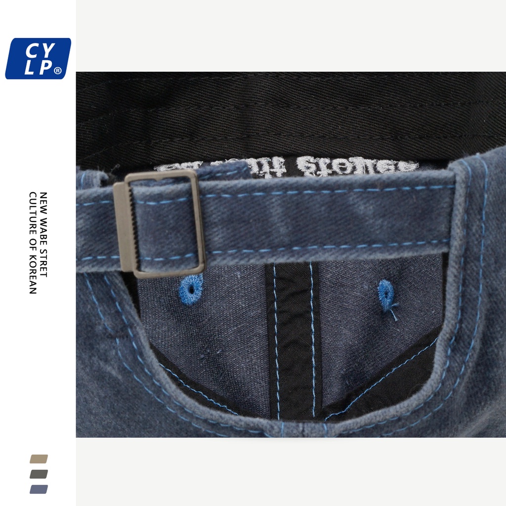 Nón Lưỡi Trai Thêu Chữ Phối Màu Cá Tính Thời Trang Đường Phố Cho Nam Nữ