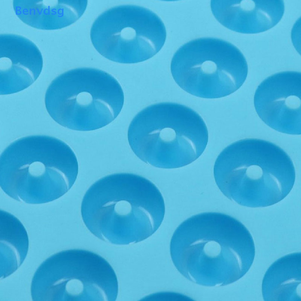 Khuôn Silicone 48 Ngăn Làm Bánh Donut Tiện Dụng