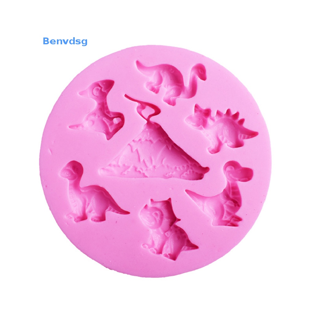 Khuôn silicone Tạo Hình Khủng Long Trang Trí Bánh Kem