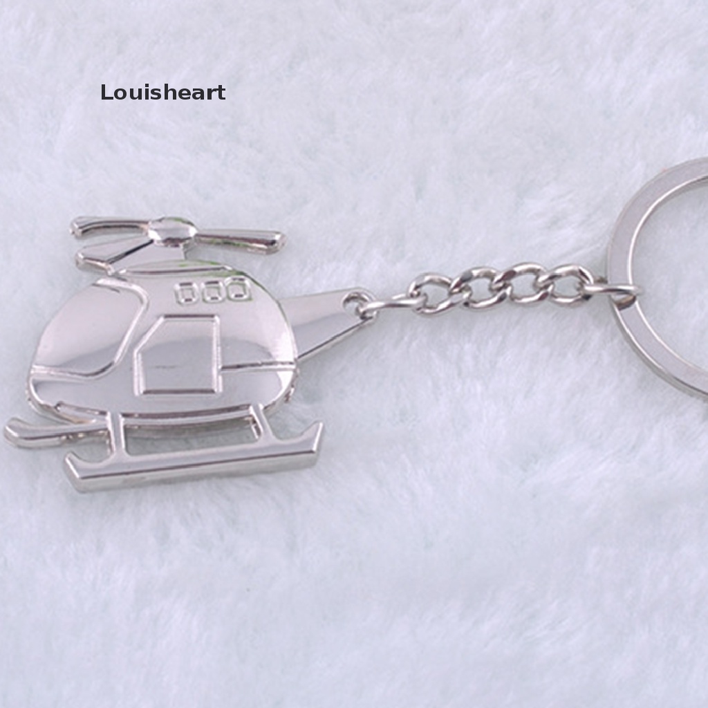 Móc Khóa Kim Loại Hình Máy Bay Trực Thăng Louisheart TFG