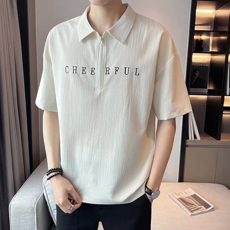 Áo polo AOKANG ngắn tay phong cách Hàn Quốc dành cho nam