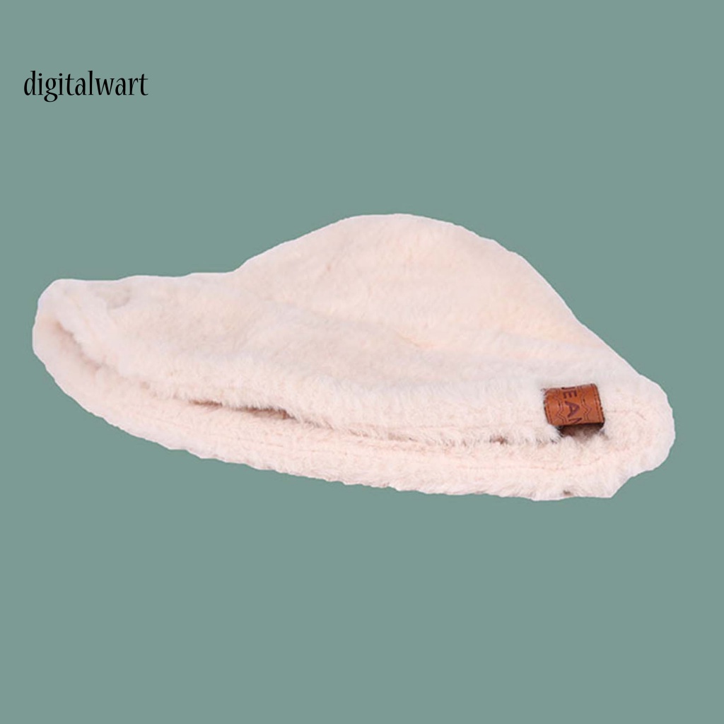 Kỹ Thuật Số| Mũ Bucket Màu Sắc Trơn Chống Mài Mòn Thời Trang Cho Nữ