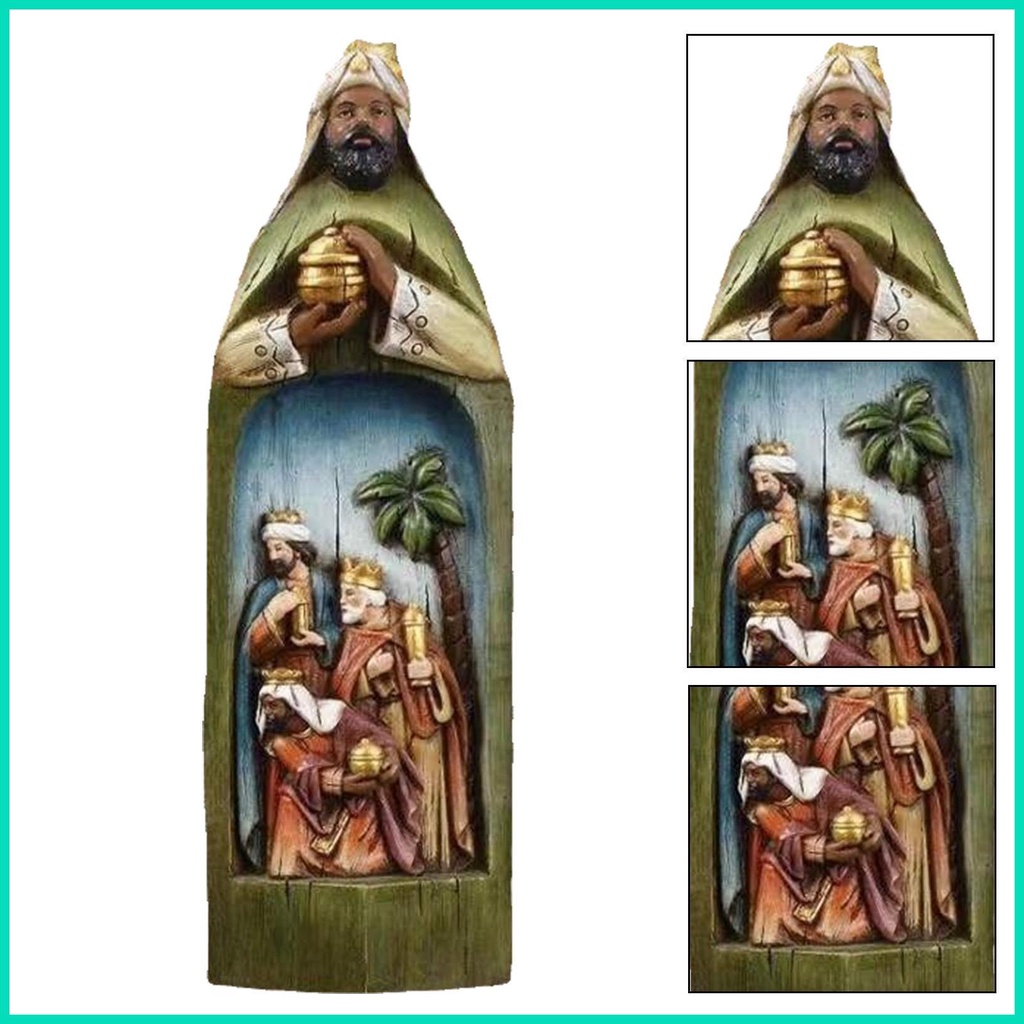Nativity Scene Set Nativity Set Nativity Bộ Phật Gia Đình Đức Mẹ Thiên Thần Điêu Khắc Bằng Tay