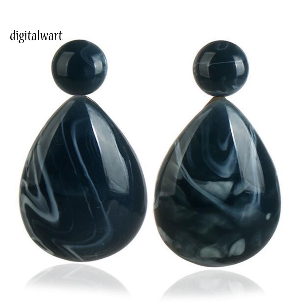 Kỹ Thuật Số| Bông Tai HợP Kim HìNh GiọT NướC ĐíNh Đá ThờI Trang