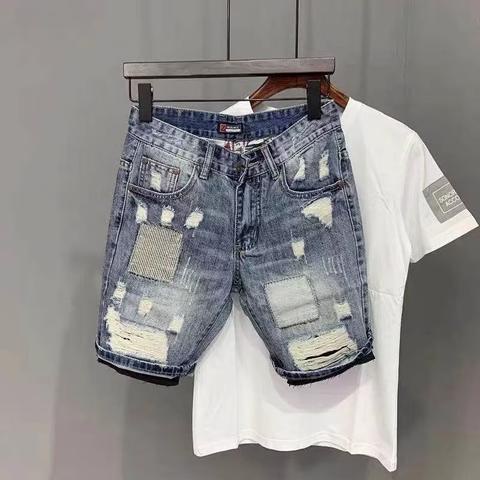 Quần Jeans Lửng Thời Trang Dành Cho Nam