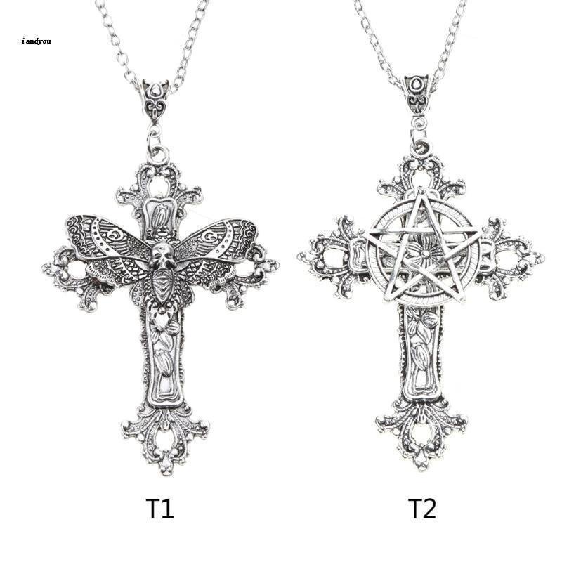 ✿ Vòng cổ Hợp Kim Mặt Hình Đầu Lâu Phong Cách Gothic Cho Nữ
