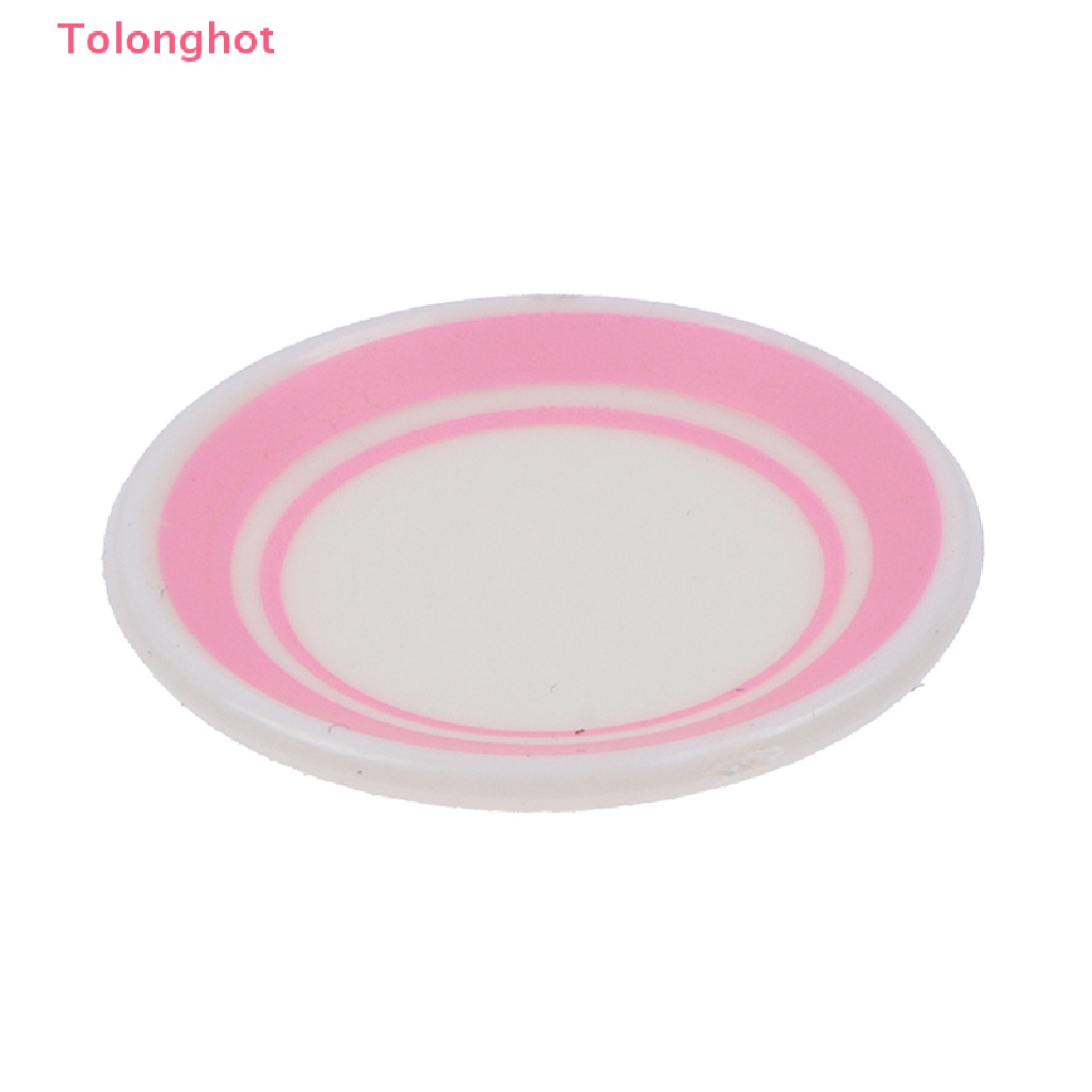 1 Bộ Chén Đĩa Đựng Thức Ăn Mini Siêu Bền Dùng Trang Trí Nhà Búp Bê