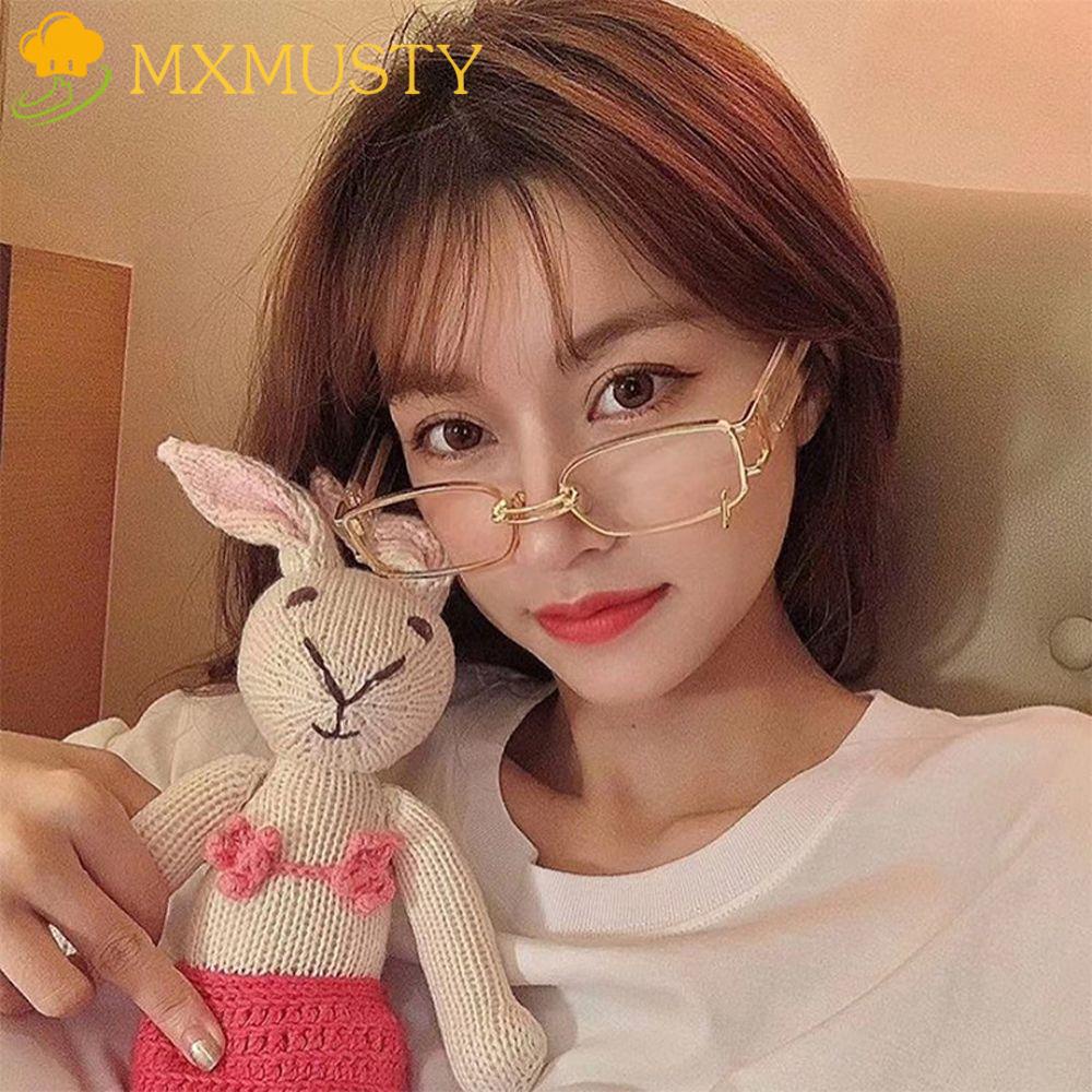 Kính Mát Gọng Vuông Chống Tia UV400 Phong Cách Hàn Quốc Dành Cho Nam Và Nữ