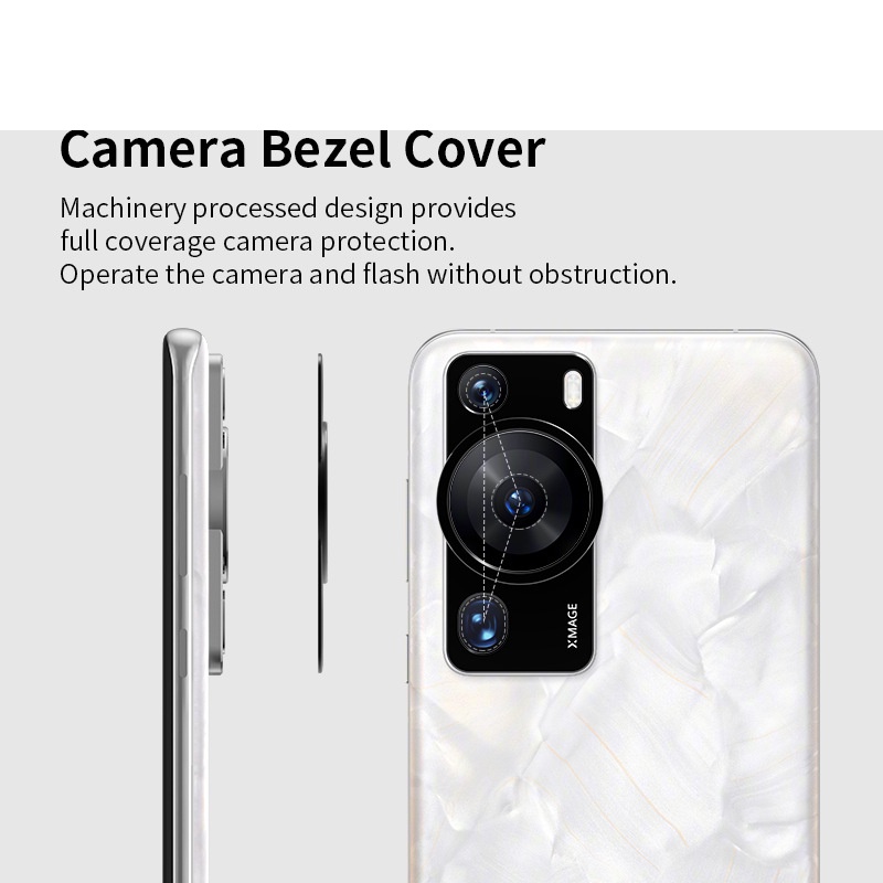 Ốp Điện Thoại Kim Loại Mặt Kính Bảo Vệ Camera Cho Huawei P60 P60 P60Art P60Pro