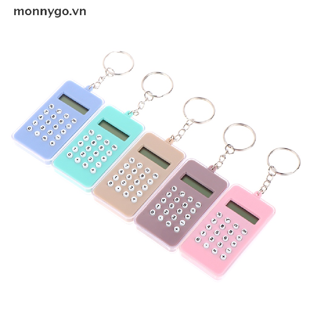 Máy Tính Kỹ Thuật Số Mini Có Móc Khóa Tiện Lợi VN
