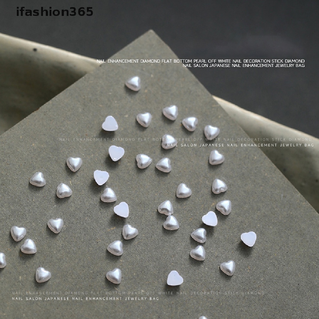 Set 100 Hạt Ngọc Trai 3D Tự Nhiên Dùng Trang Trí Móng Tay Nghệ Thuật
