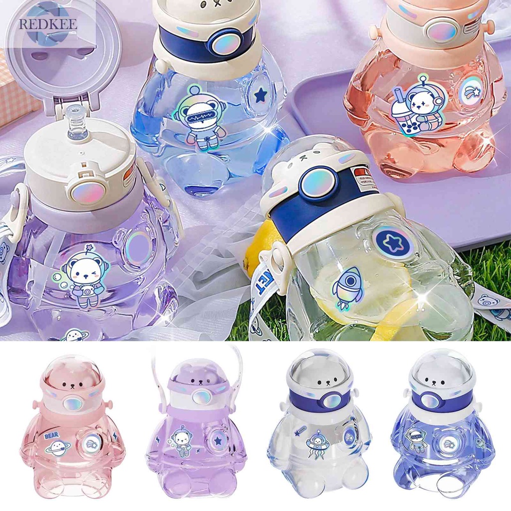 Bình Nước 700ml Hình Gấu Dễ Thương