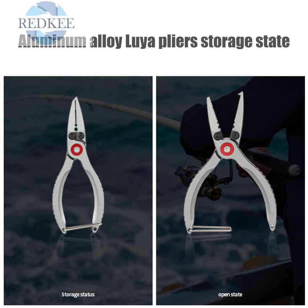 Kìm Câu Cá Mini Bằng Hợp Kim Nhôm