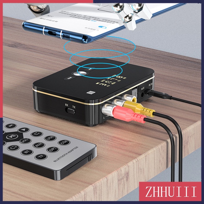 Thiết Bị Nhận Tín Hiệu Bluetooth 5.0 Aptx Ll Jack 3.5mm Cho Tv Xe Hơi