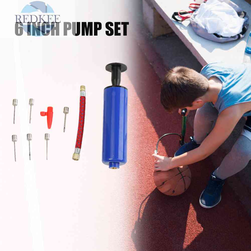 Set 10 Dụng Cụ Bơm Hơi 6 Inches Dành Cho Xe Đạp Kèm Túi Đựng Tiện Lợi