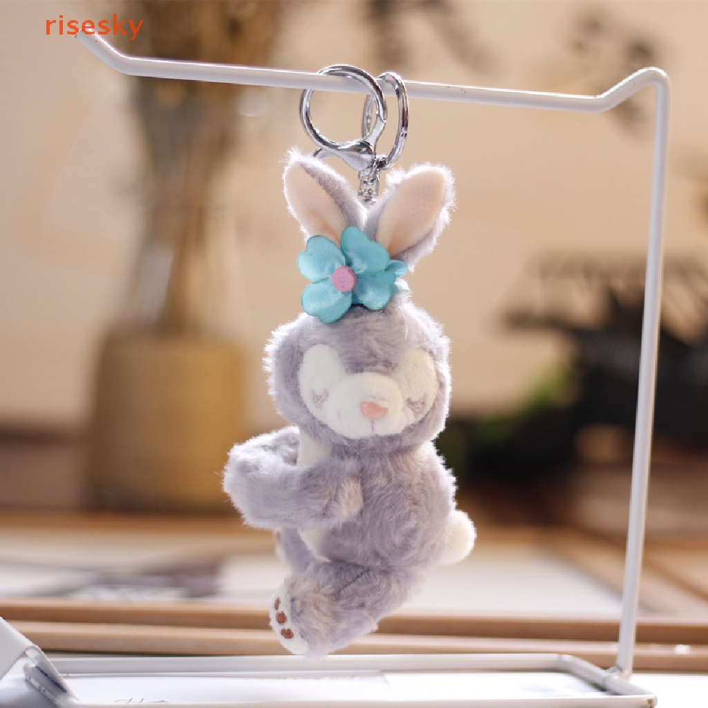 Móc Khóa Hình Thỏ Nhồi Bông Dễ Thương