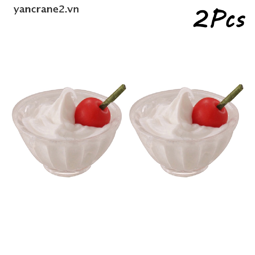 Set 1 / 2 / 1 / 12 Ly Kem / Cherry Trang Trí Nhà Búp Bê